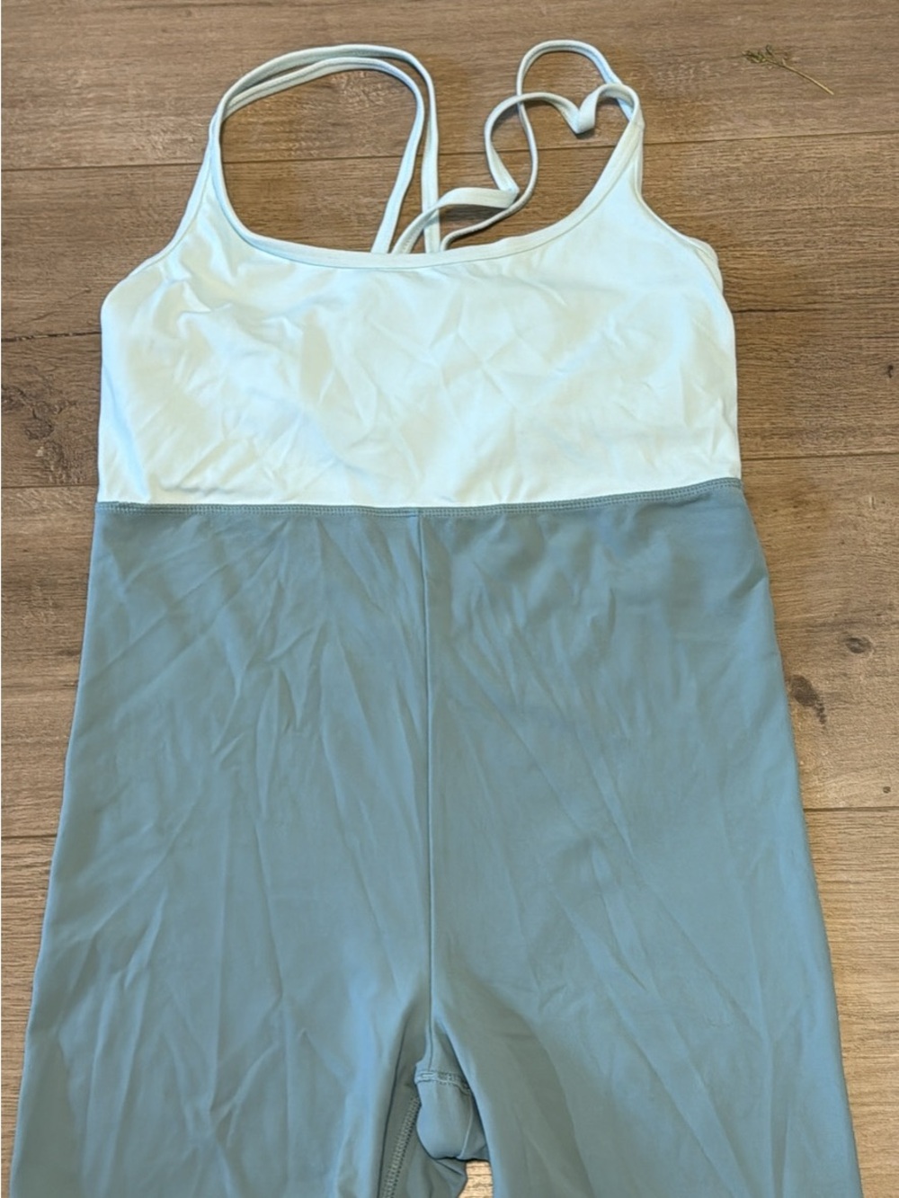 Two-Tone blue old navy Active Romper